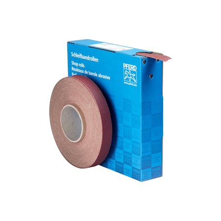 Pferd 1" Shop Roll - Resin/Resin Heavy Duty - 50 Yard Roll - Aluminum Oxide - 120 Grit 47119